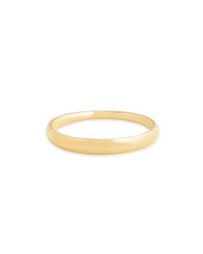 Keeley Band Ring in 18k Gold Vermeil